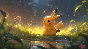 cute pokemon pikachu desktop wallpaper