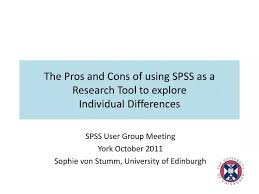 cons of using spss as a research tool
