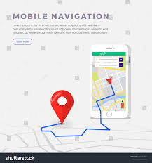 Illustrations Design Concept Location Maps Road