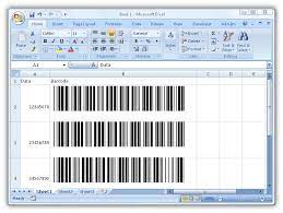 excel barcode fonts