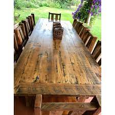 Barn Wood Dining Tables Raised In A