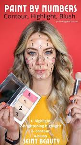 paint by numbers makeup how to