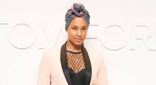 alicia keys and her bare face the