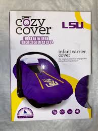 Lsu Cozy Cover Lined Infant Car Seat Ca