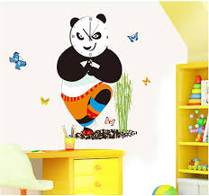 Modern Wall Clock Design Kungfu Panda
