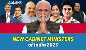 new cabinet ministers of india 2023