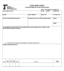 Sample Work Order Form Template Allthingsproperty Info