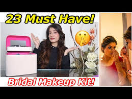 my bridal makeup kit 23 must have