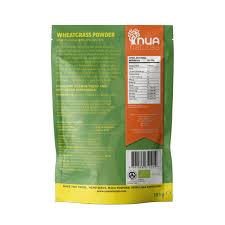 organic wheatgr powder at nua naturals