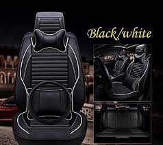 Car Seat Cover In Black And White For