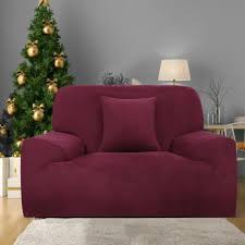 Elastane Spandex Red Chair Slipcovers