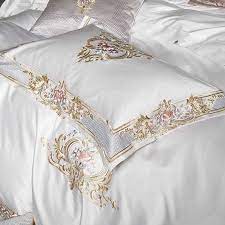 parure de lit complète de luxe en coton
