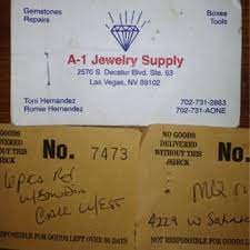 a 1 jewelry supply closed 4229 w