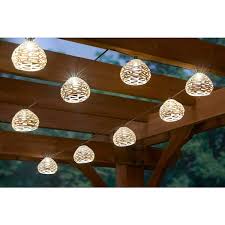 Globe Bulb Led Rattan String Light