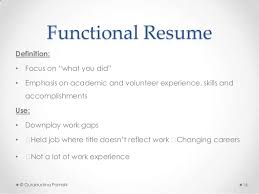 There are three standard resume formats to choose from in your job search. Job Application Resume