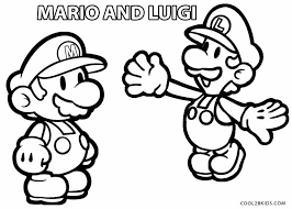 Yet coloring book pages can also educate kids, teaching them through various themes and concepts. Printable Luigi Coloring Pages For Kids