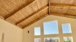 build and finish wood ceilings