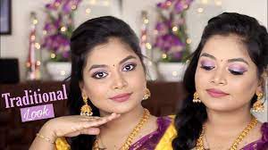 south indian traditional makeup look