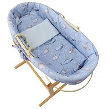 Moses Basket With Basket Stand And