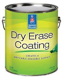Dry Erase Clear Gloss Coating Sherwin