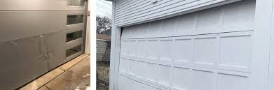 replacing single garage door panels