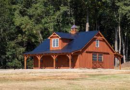 timber frame barns prefab wood barns