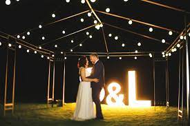 lighting ideas for your outdoor wedding