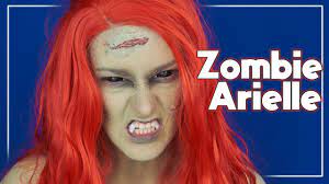 zombie arielle halloween tutorial