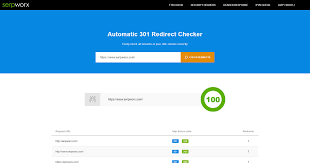 check 301 redirects check all url