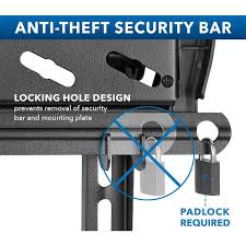 Locking Anti Theft Tv Wall Mount For