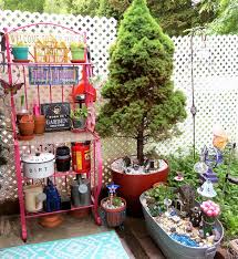 Fairy And Gnome Gardens In The Patio