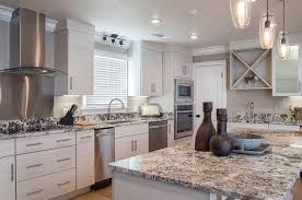 In the west, a modern residential kitchen is typically equipped with a stove, a sink with hot and cold running water, a refrigerator and kitchen cabinets arranged according to a modular design. Custom High End Cabinets East Bay Kitchen Cabinet Suppliers