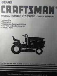 sears craftsman gt6000 garden tractor