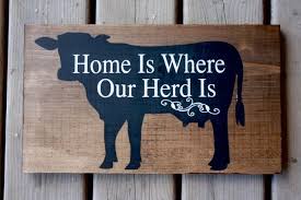 The cow kitchen decor set is the perfect decorating set that will add delightful dairy farm decor to your footstool cow milking stool home decor by geckowoodworking on etsy, $65.00. Farm Sign Decor Cow Farmer Ideas For Those Who Love Cows Home Decor Cows Homedecor Farmhouse Rustic Cow Decor Farm Decor Western Home Decor