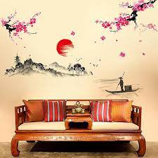 Landscape Painting Wall Sticker Decal