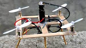 flying drone using propeller