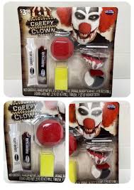 creepy scary penny clown makeup kit