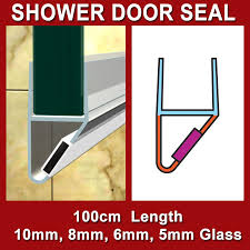 Shower Screen Door Magnetic Seal Water