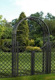 Portofino Garden Arch With Gate And
