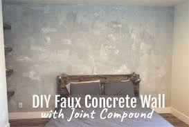 How To Make A Faux Concrete Wall 1 2 3