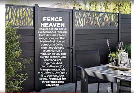 B Q Neva Fence System Backyard Garden