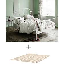 ikea queen size metal country style bed
