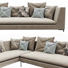 b b italia charles sofa 2 3d model