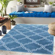 modern teal garden rug washable hard