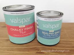 valspar s chalky finish paint makeover