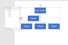 org chart in word with templates