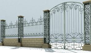 Hasil gambar untuk model pagar besi dan stainless minimalis