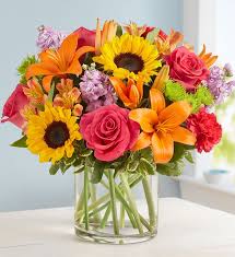 mixed flower bouquets