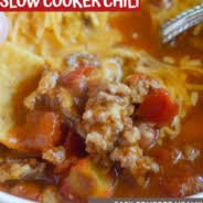 easy slow cooker chili crockpot