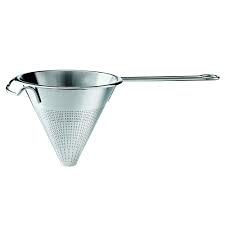 While it's not large enough to use for large quantities of liquids, it's nice to have. Rosle 23214 5 1 2 Conical Strainer W Fine Mesh Stainless